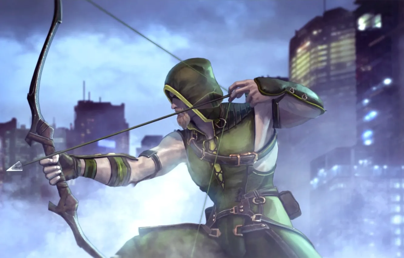 Photo wallpaper Green Arrow, DC Comics, Green Arrow, Oliver Queen