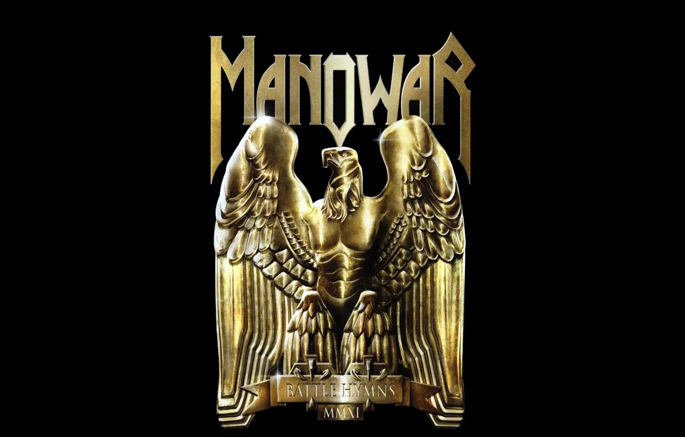 Photo wallpaper background, black, group, MANOWAR