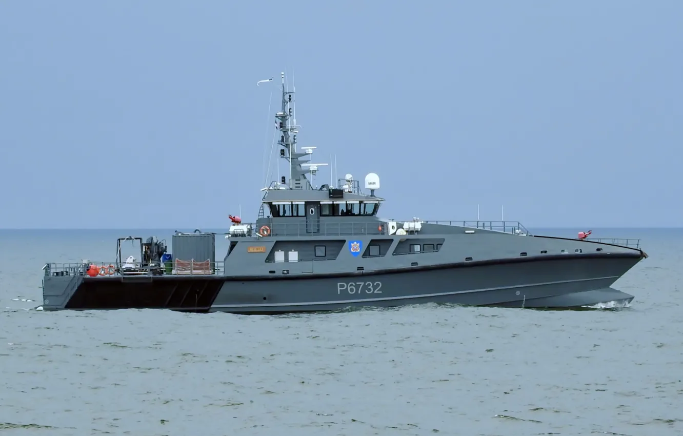 Photo wallpaper patrol boat, Raju, Estonian Navy