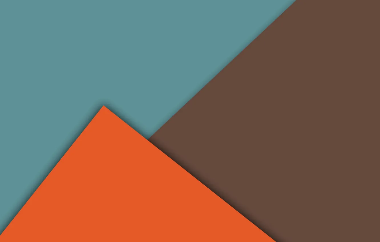 Photo wallpaper orange, geometry, brown, design, color, material