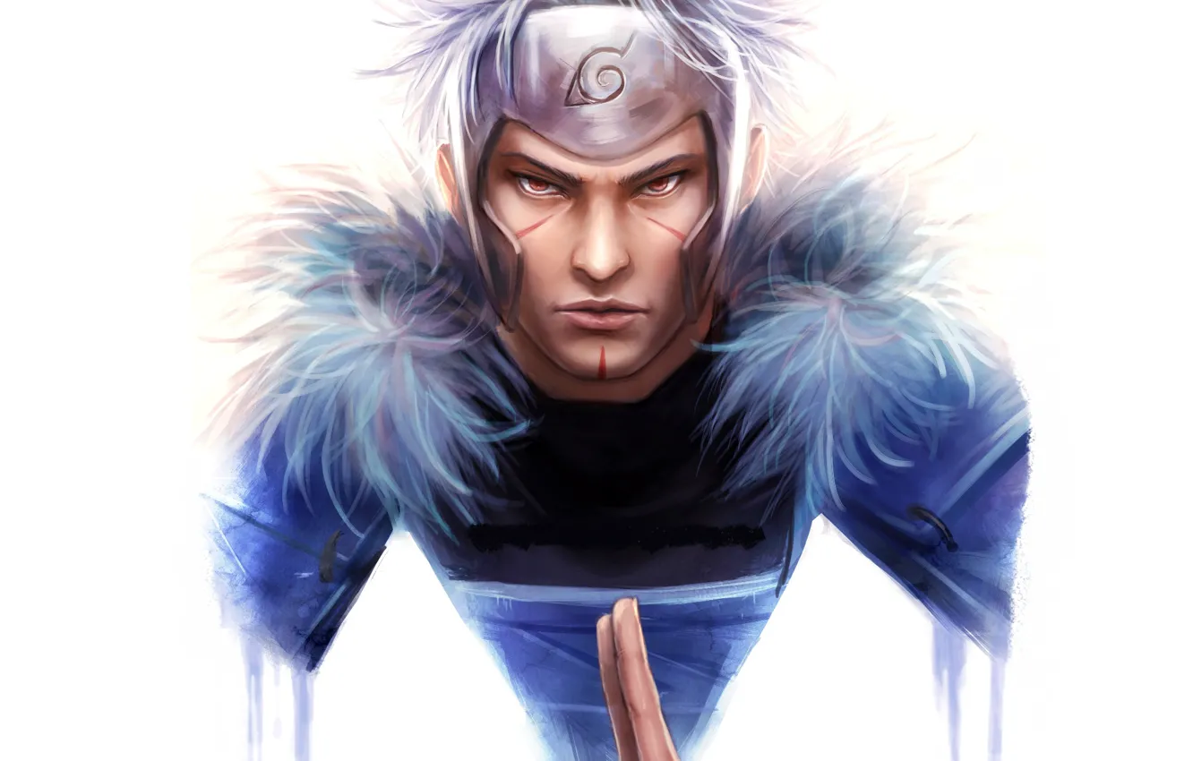 Photo wallpaper look, my tobira senju, art, guy, Naruto, Tobirama