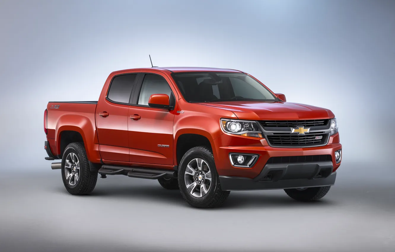 Photo wallpaper Chevrolet, Chevrolet, Colorado, Colorado, Diesel, Crew Cab, Z71, 2015