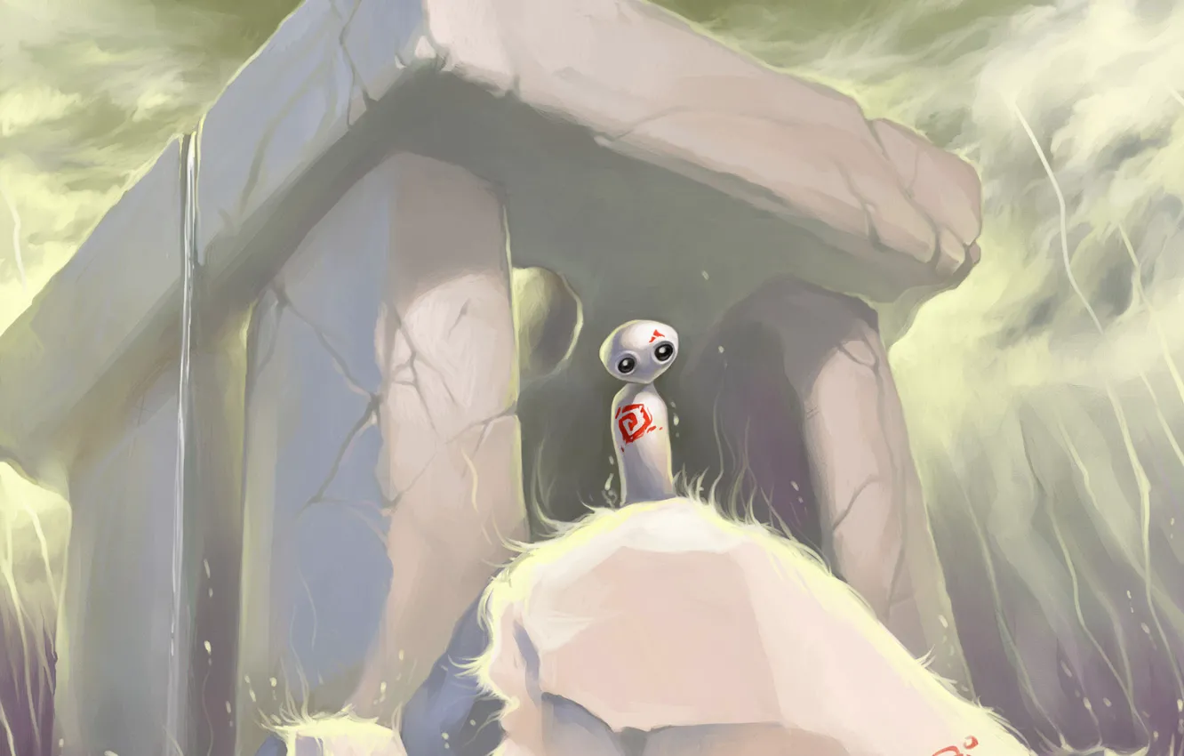 Photo wallpaper loneliness, being, Dalma