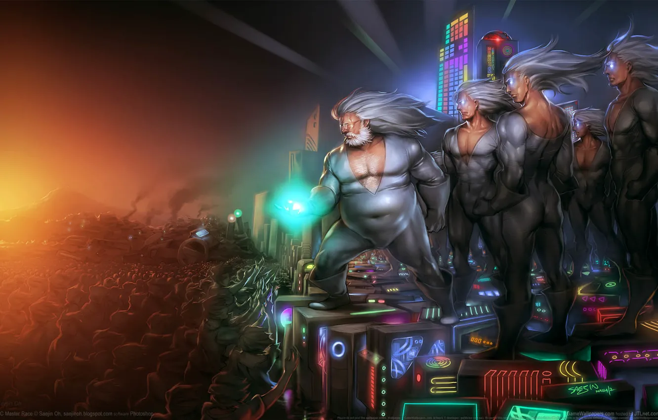 Photo wallpaper computer, the game, people, building, game wallpapers, PC Master Race