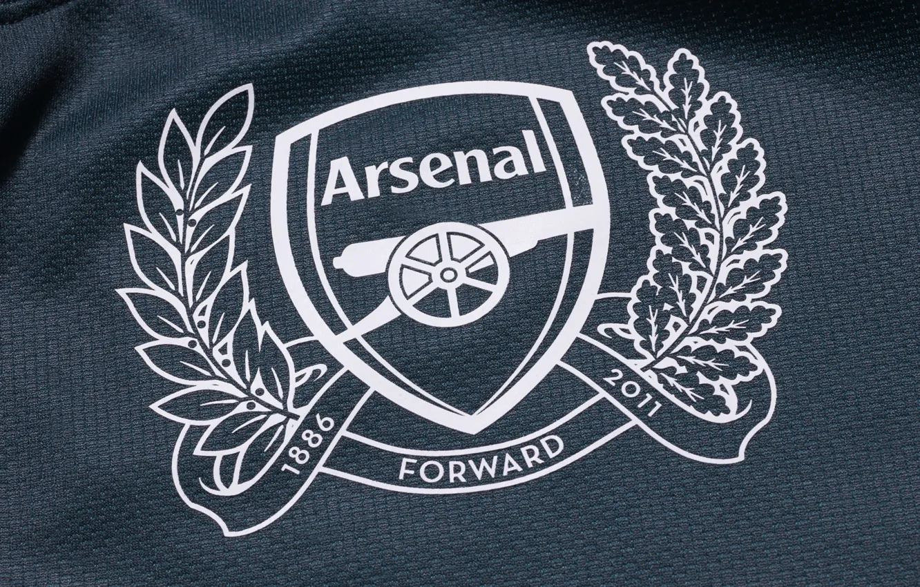 Photo wallpaper background, logo, fabric, emblem, coat of arms, Arsenal, Arsenal, Football Club