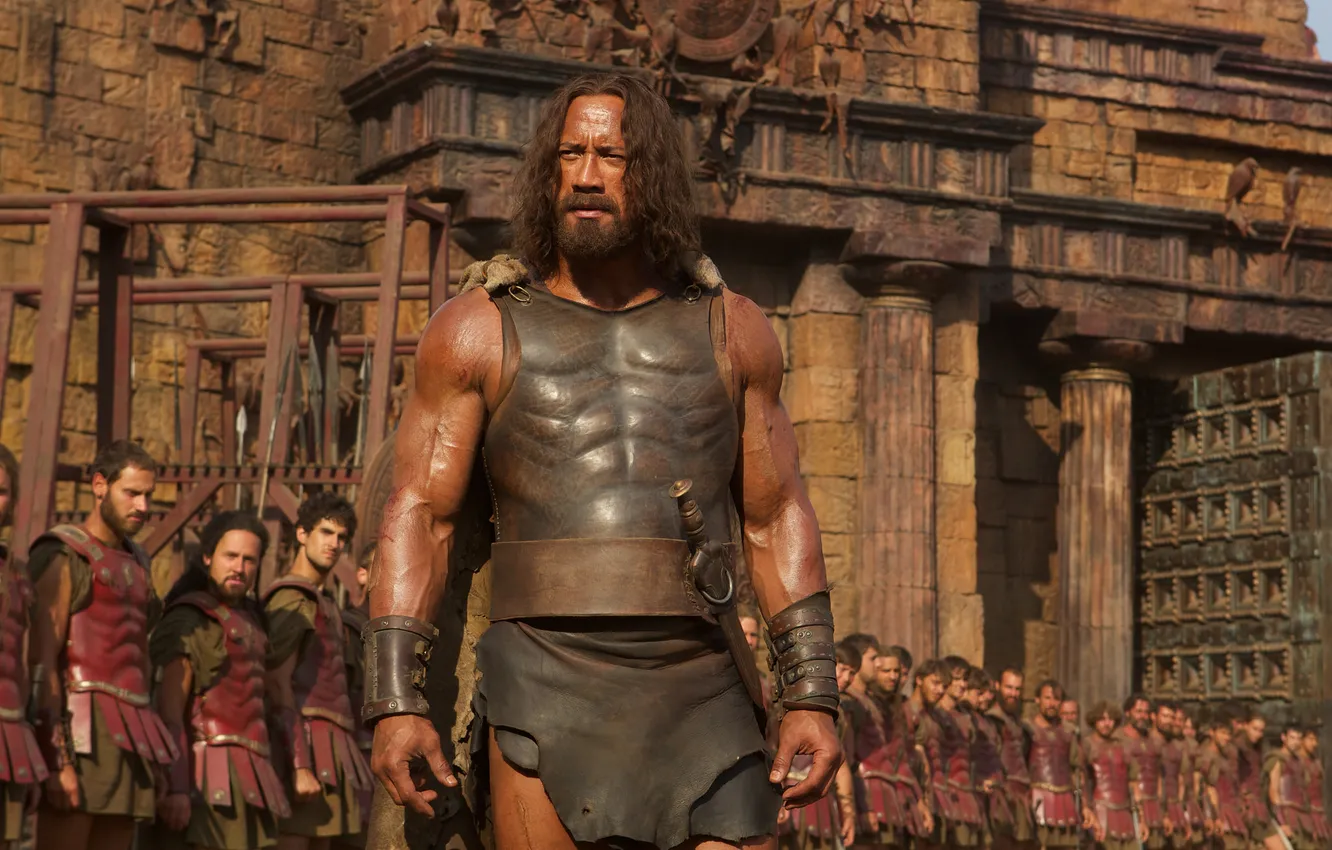Photo wallpaper fantasy, Dwayne Johnson, Dwayne Johnson, Hercules, "Hercules"