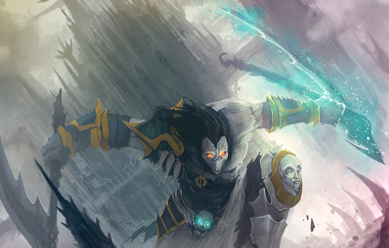 Photo wallpaper death, jump, braid, darksiders, death