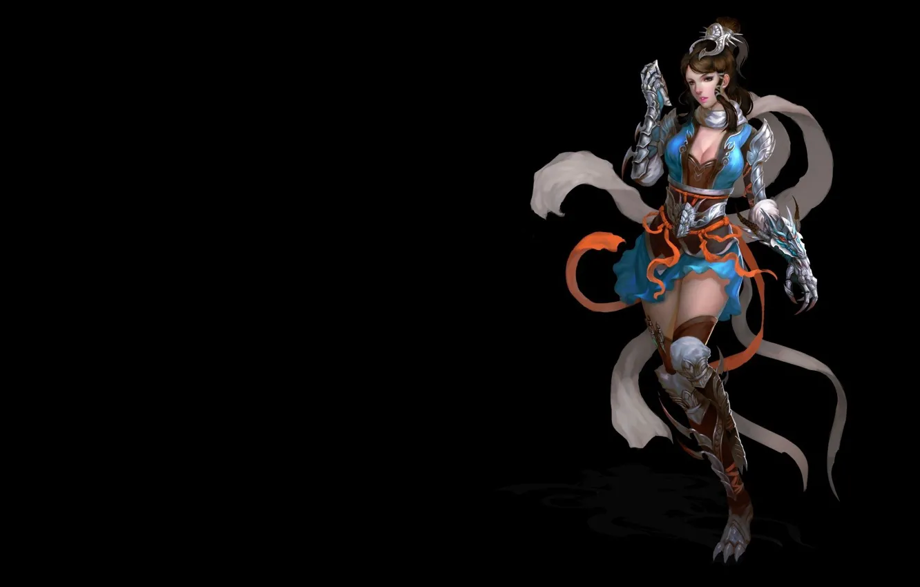 Photo wallpaper girl, the game, art, costume, characters