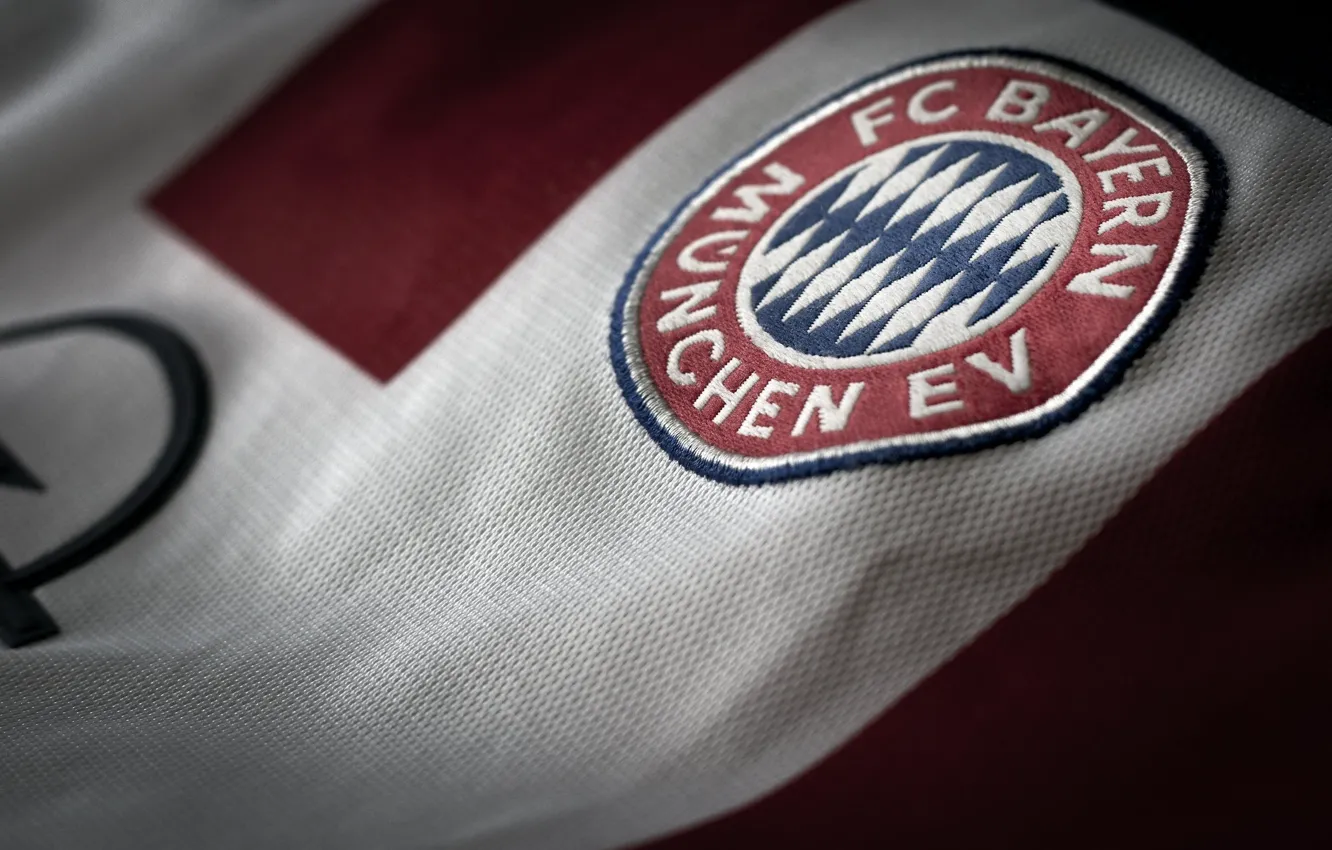 Photo wallpaper wallpaper, logo, football, Sport, t-shirt, Bayern Munchen