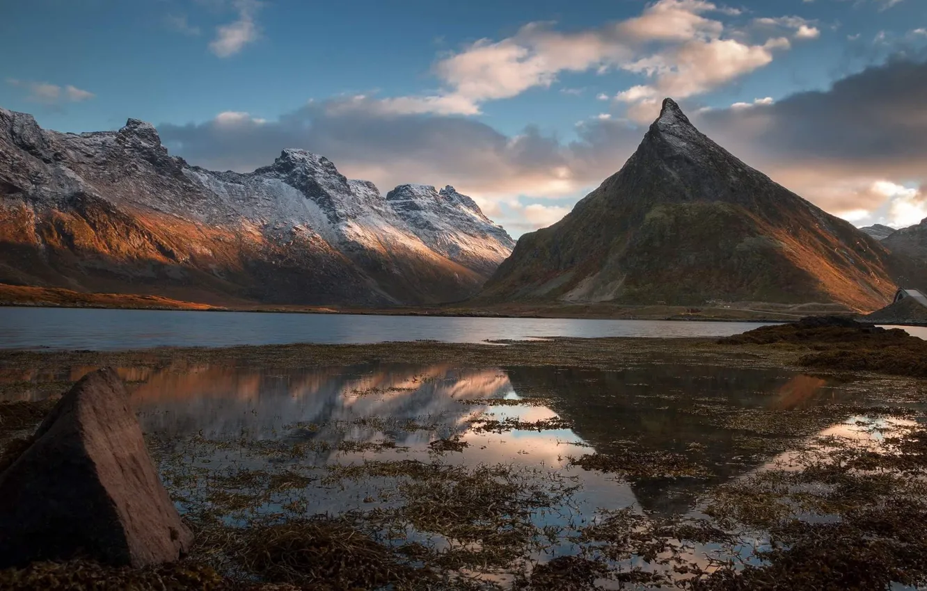 Photo wallpaper Norway, Norway, Lofoten Island