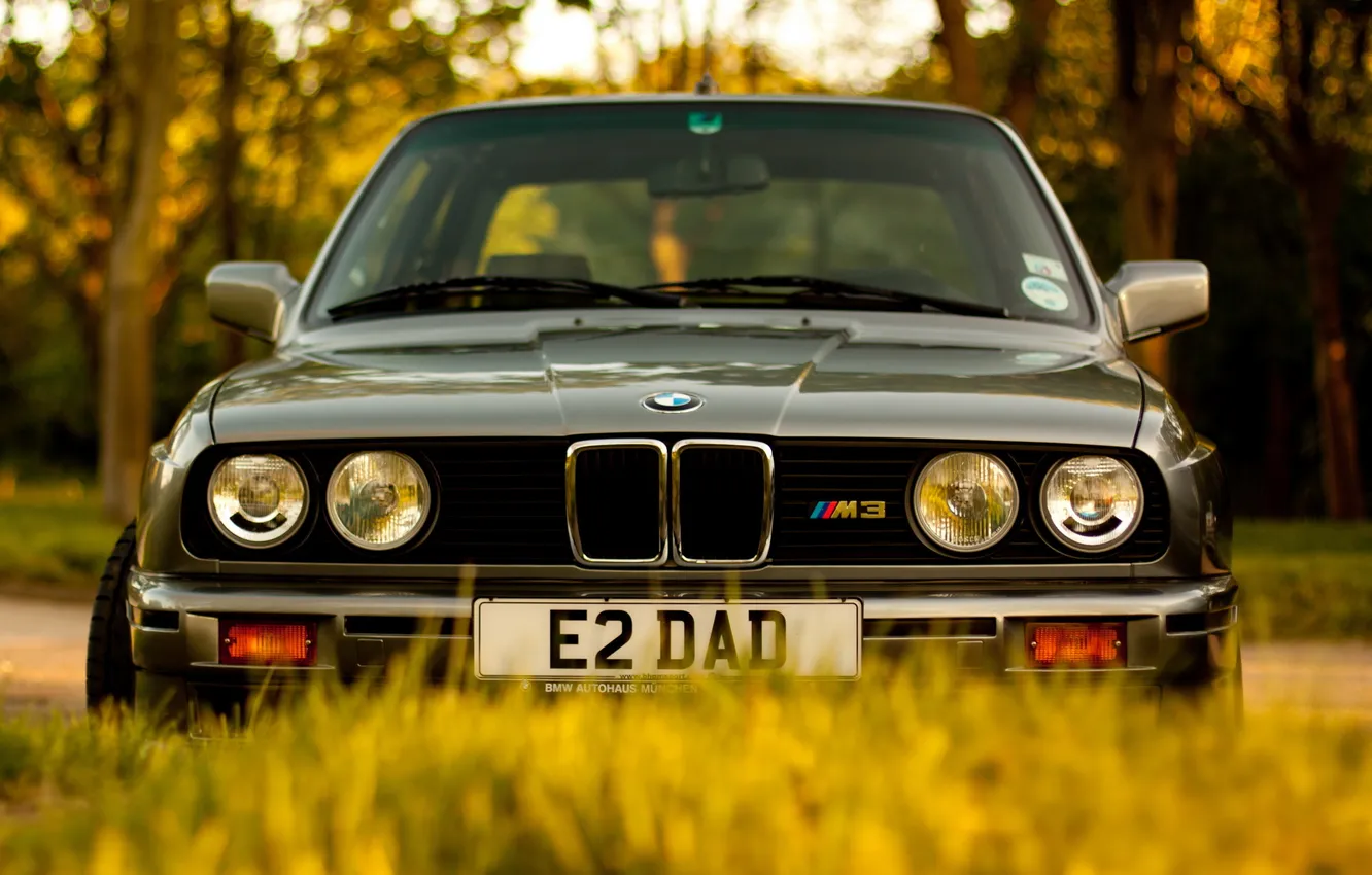 Photo wallpaper machine, background, BMW