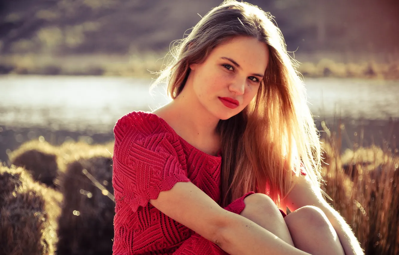 Photo wallpaper summer, girl, beauty