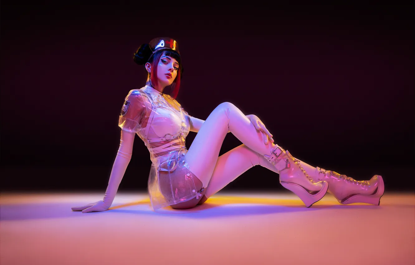 Photo wallpaper cosplay, cosplay, xenon, Nurse, Alin Ma, Cosplay Girl