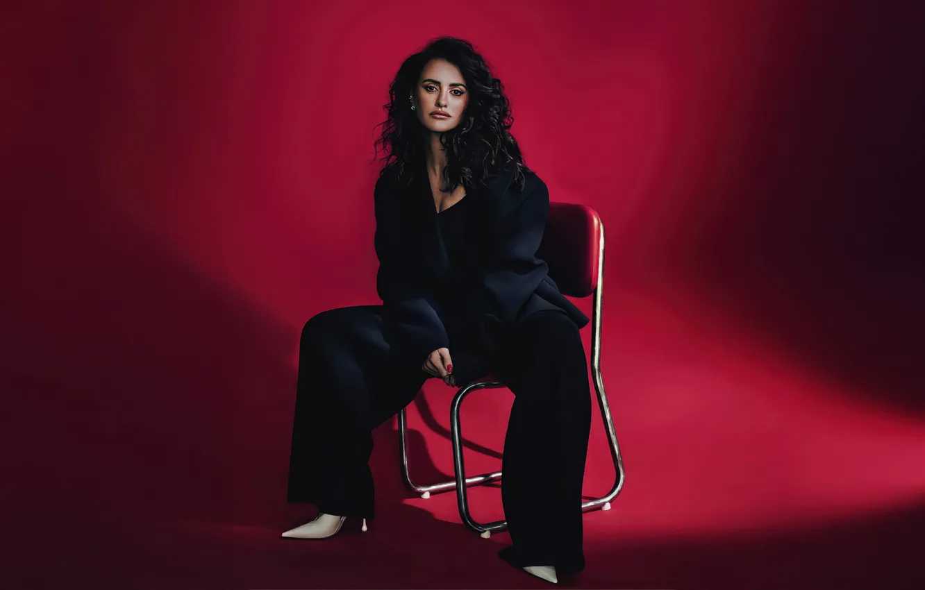 Photo wallpaper look, photo, background, black, woman, hair, actress, brunette