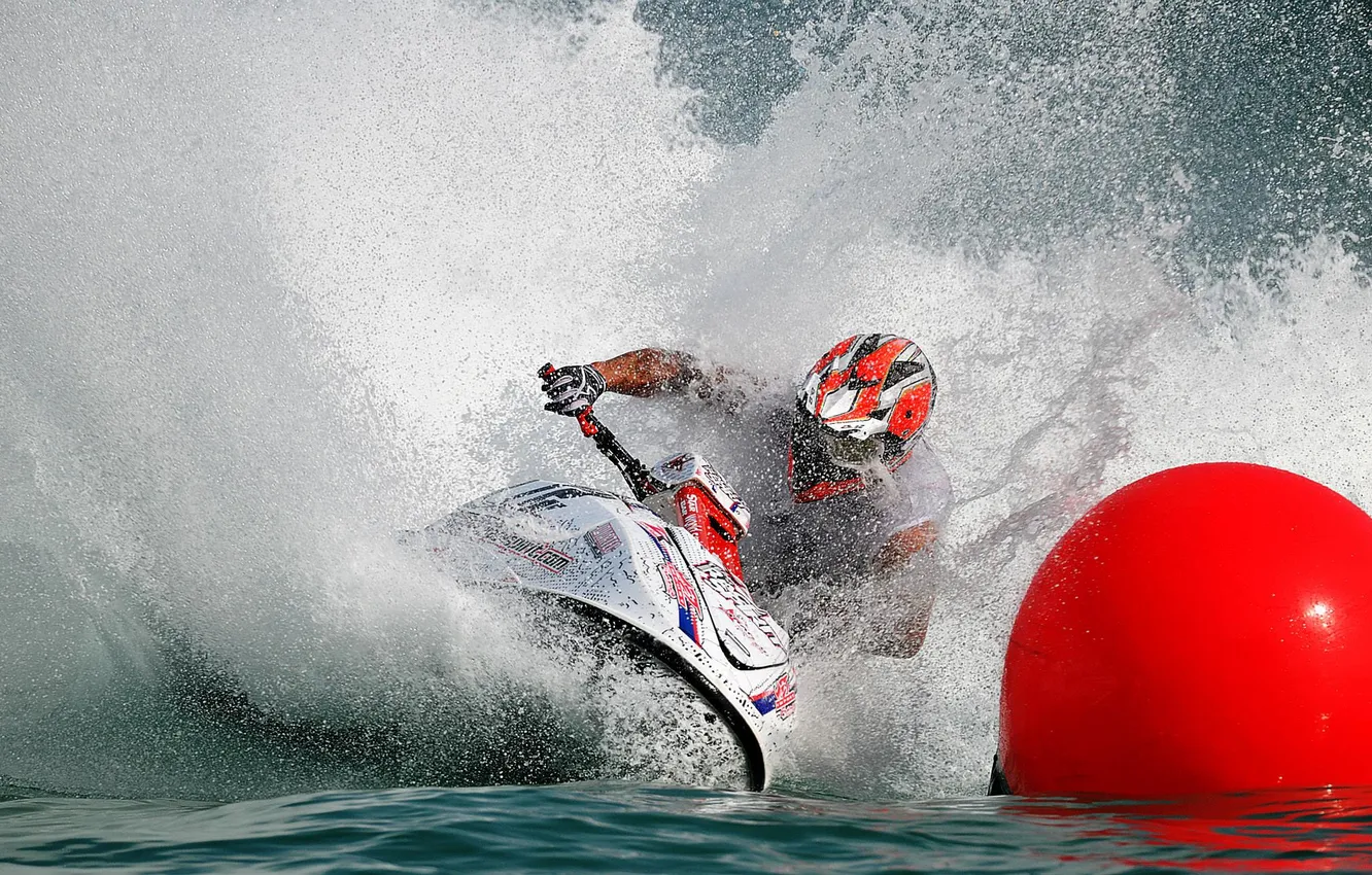 Photo wallpaper race, boat, speed