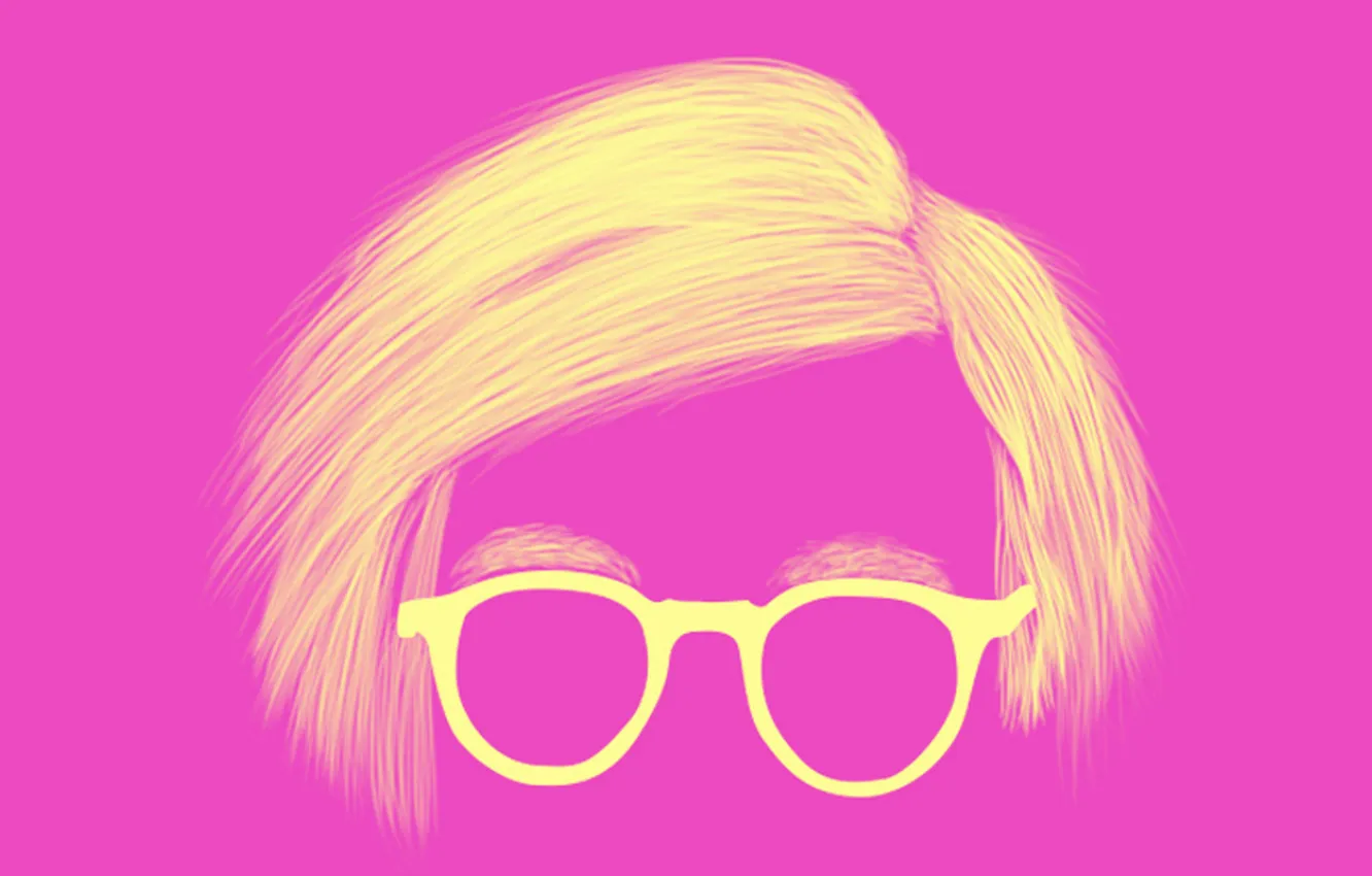 Photo wallpaper Wallpaper, hair, glasses, hairstyle