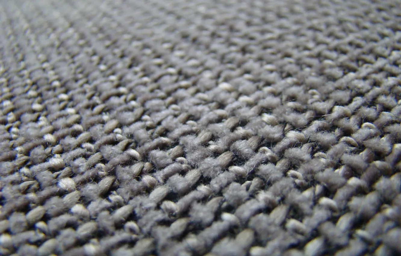 Photo wallpaper macro, grey, black, texture, villi, fiber, netting, thread