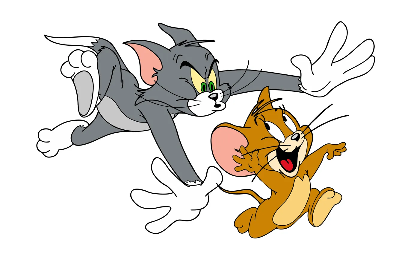 Photo wallpaper cartoon, Tom and Jerry, Tom and Jerry