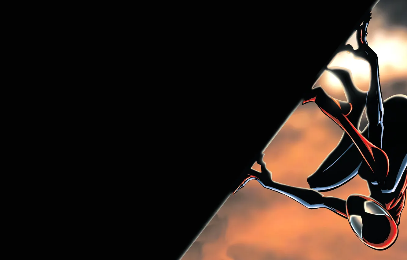 Photo wallpaper the sky, Marvel, comic, Comics, Spider-Girl, Spider-girl