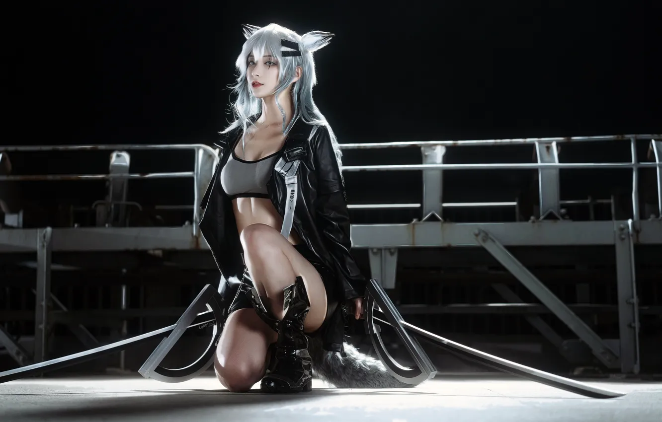 Photo wallpaper girl, beauty, cosplay, Costume