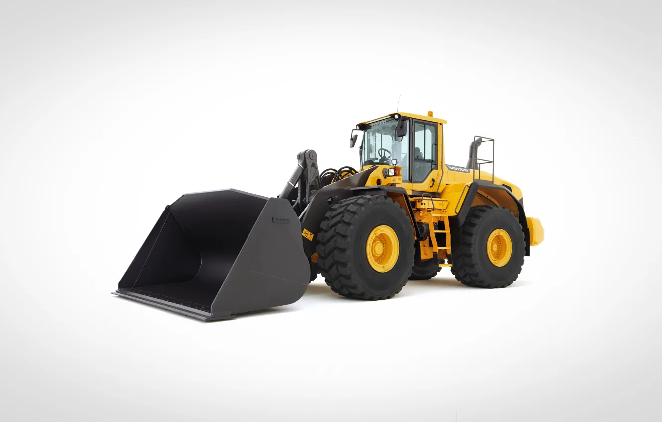 Photo wallpaper volvo, excavator, wheel loader, L180 G