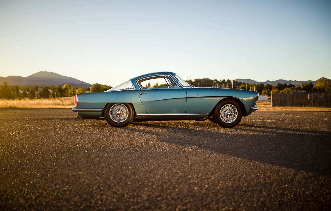 Photo wallpaper car, sky, 1954, Bertone, DB2, Aston Martin DB2/4 Coupe by Bertone