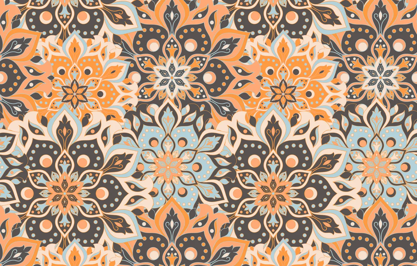 Photo wallpaper ornament, pattern, background