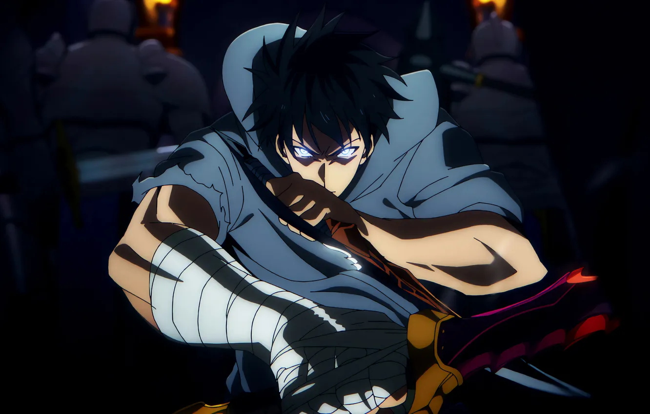 Photo wallpaper anime, power, man, fight, assassin, killer, manga, powerful