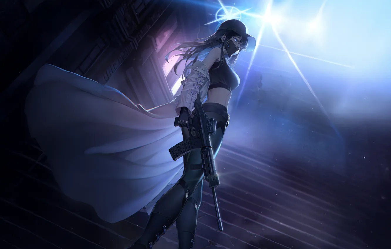 Photo wallpaper soldier, protector, Divine, Armed