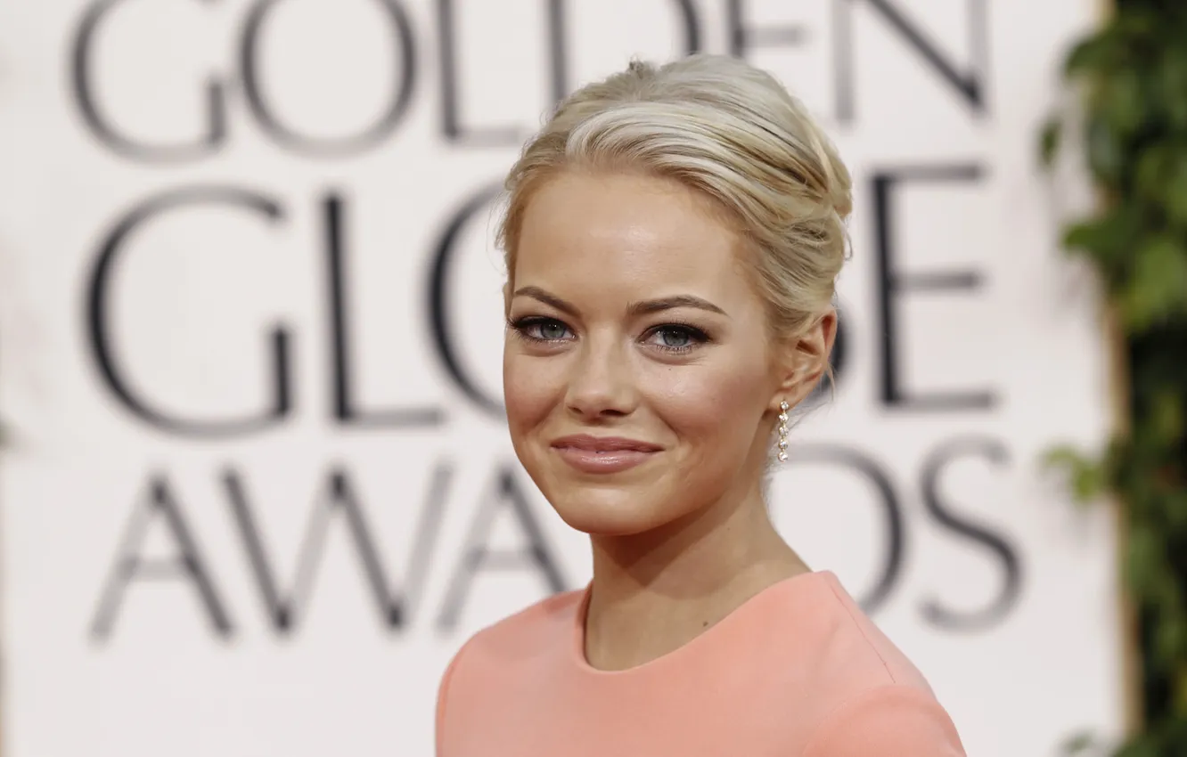 Photo wallpaper actress, blonde, celebrity, Emma Stone, Emma Stone