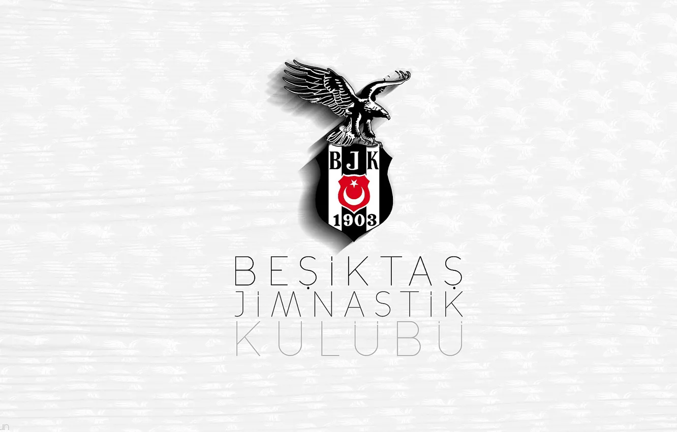 Photo wallpaper football, Turkey, Emblem, Besiktas
