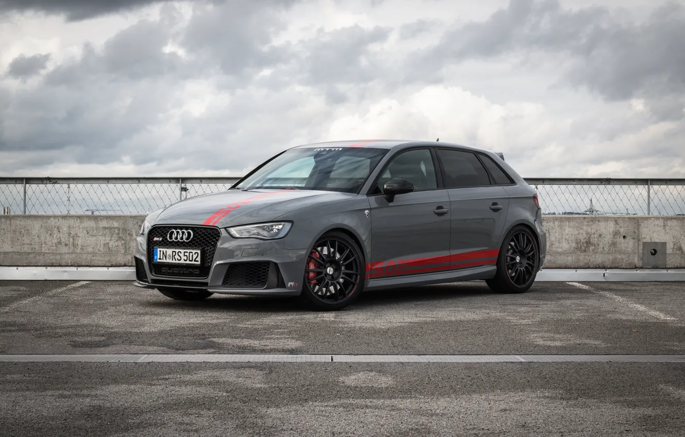 Photo wallpaper Audi, tuning Studio, Sportback, MTM, RS3