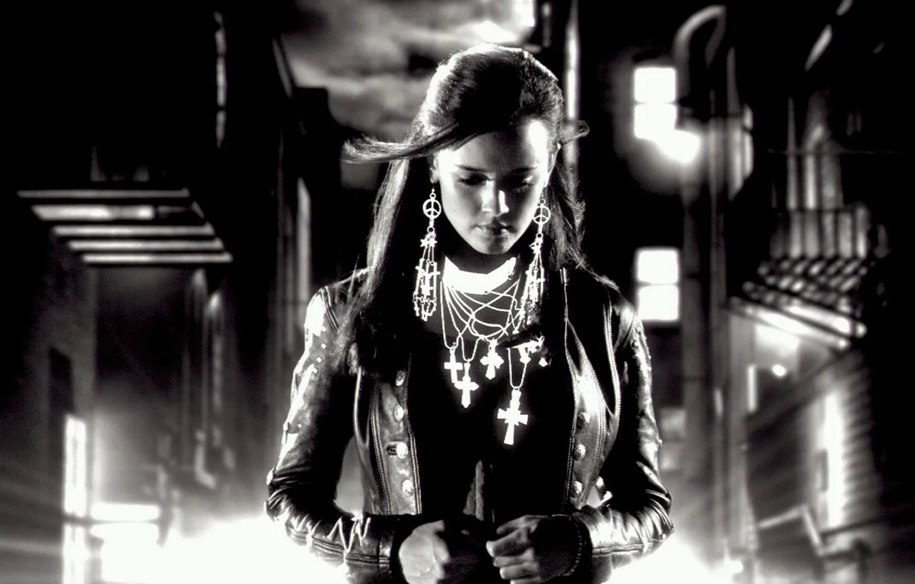 Photo wallpaper Sin City, Sin city, Alexis Bledel, Becky