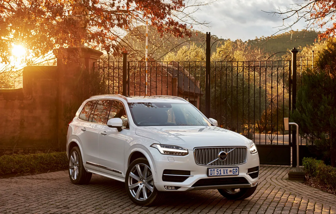 Photo wallpaper Volvo, XC90, Volvo, 2015, ZA-spec, Momentum