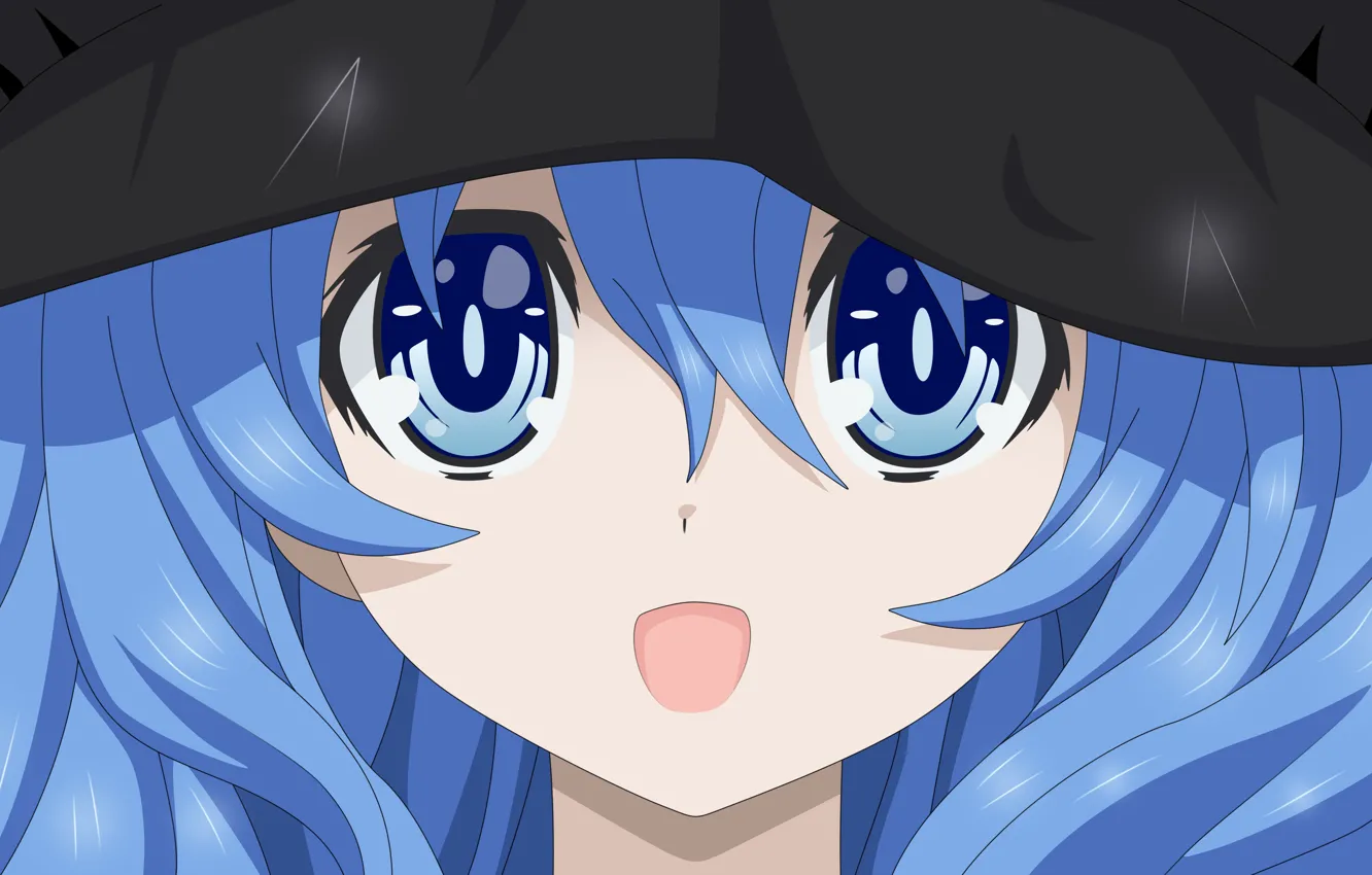 Photo wallpaper eyes, anime, girl