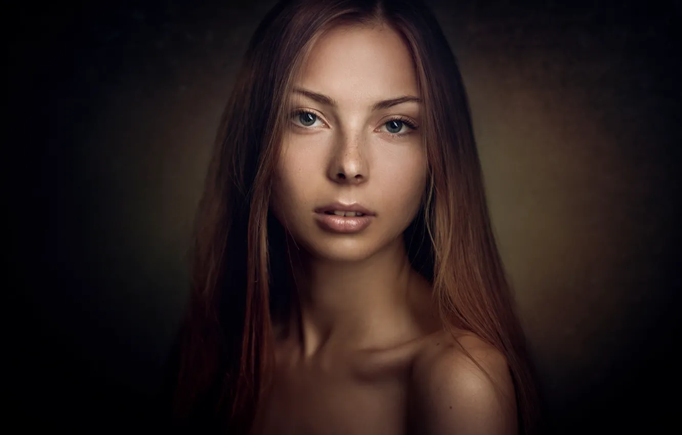 Photo wallpaper look, girl, portrait, photographer, Konstantin Pilipchuk