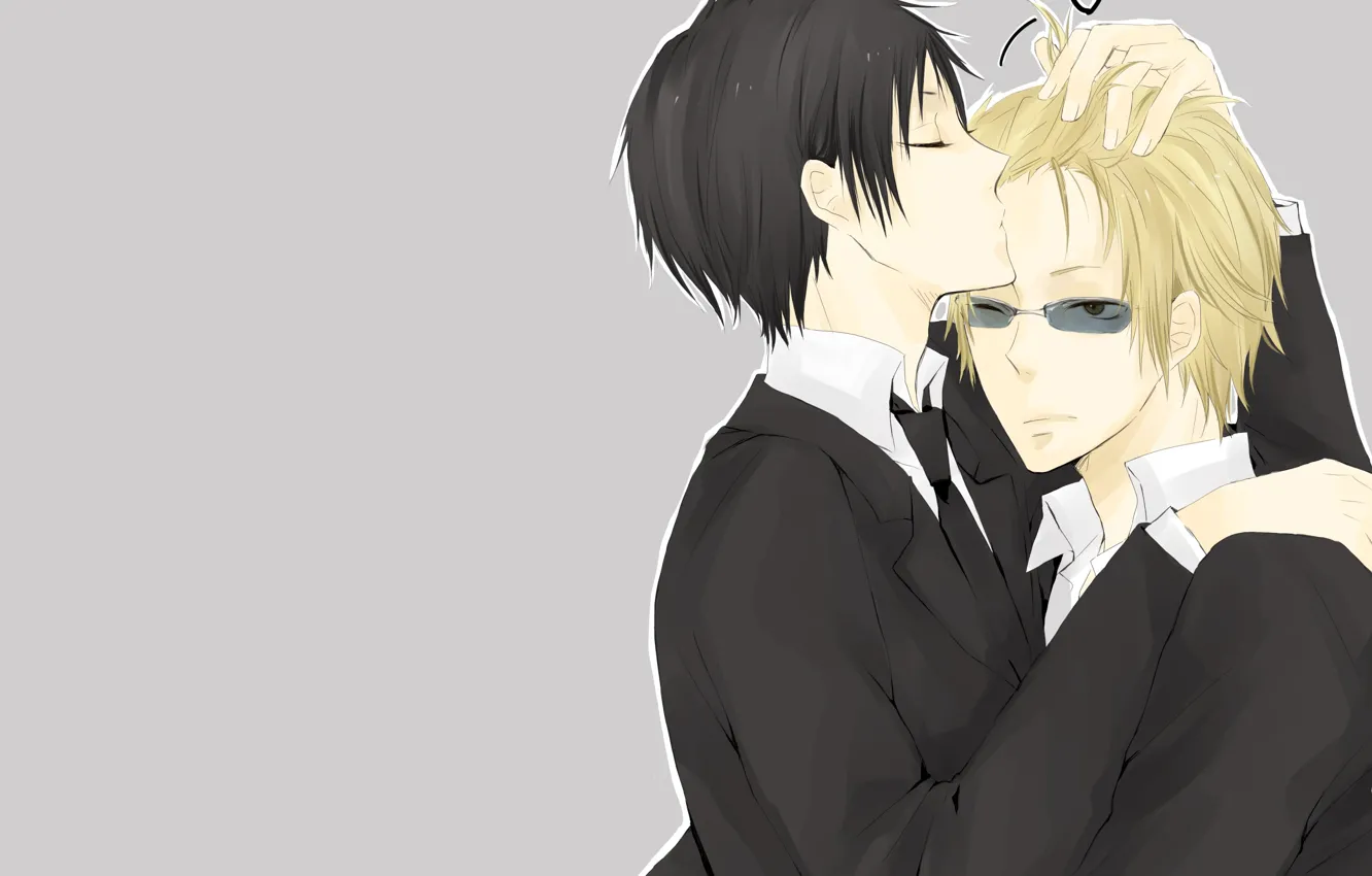 Photo wallpaper guy, Durarara, Durarara, Of Izaya Orihara, Heiwajima Shizuo, Shounen-AI
