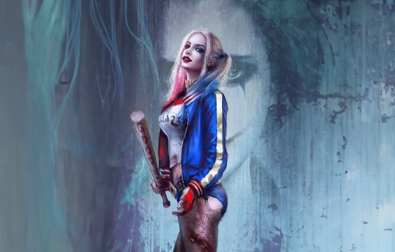Photo wallpaper fantastic, Harley Quinn, Mistress