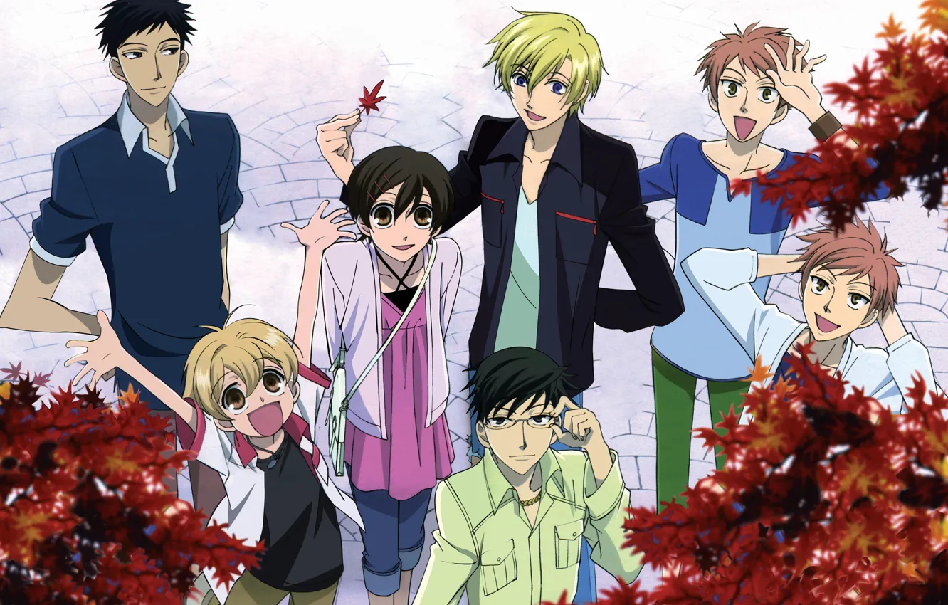Photo wallpaper each, guy, Host club Ouran high school, Ouran Koukou Host Club