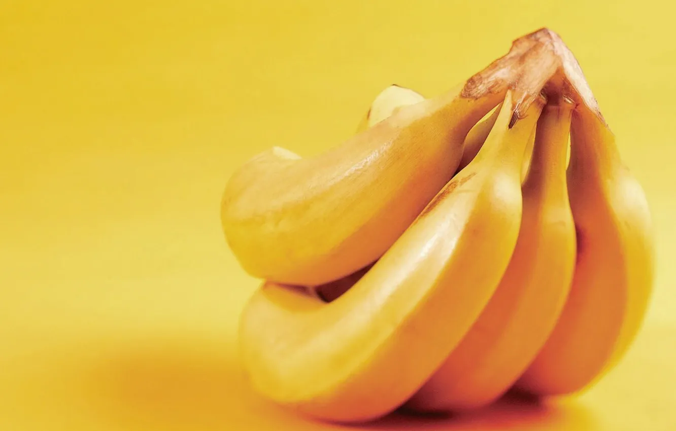 Photo wallpaper Yellow, bananas