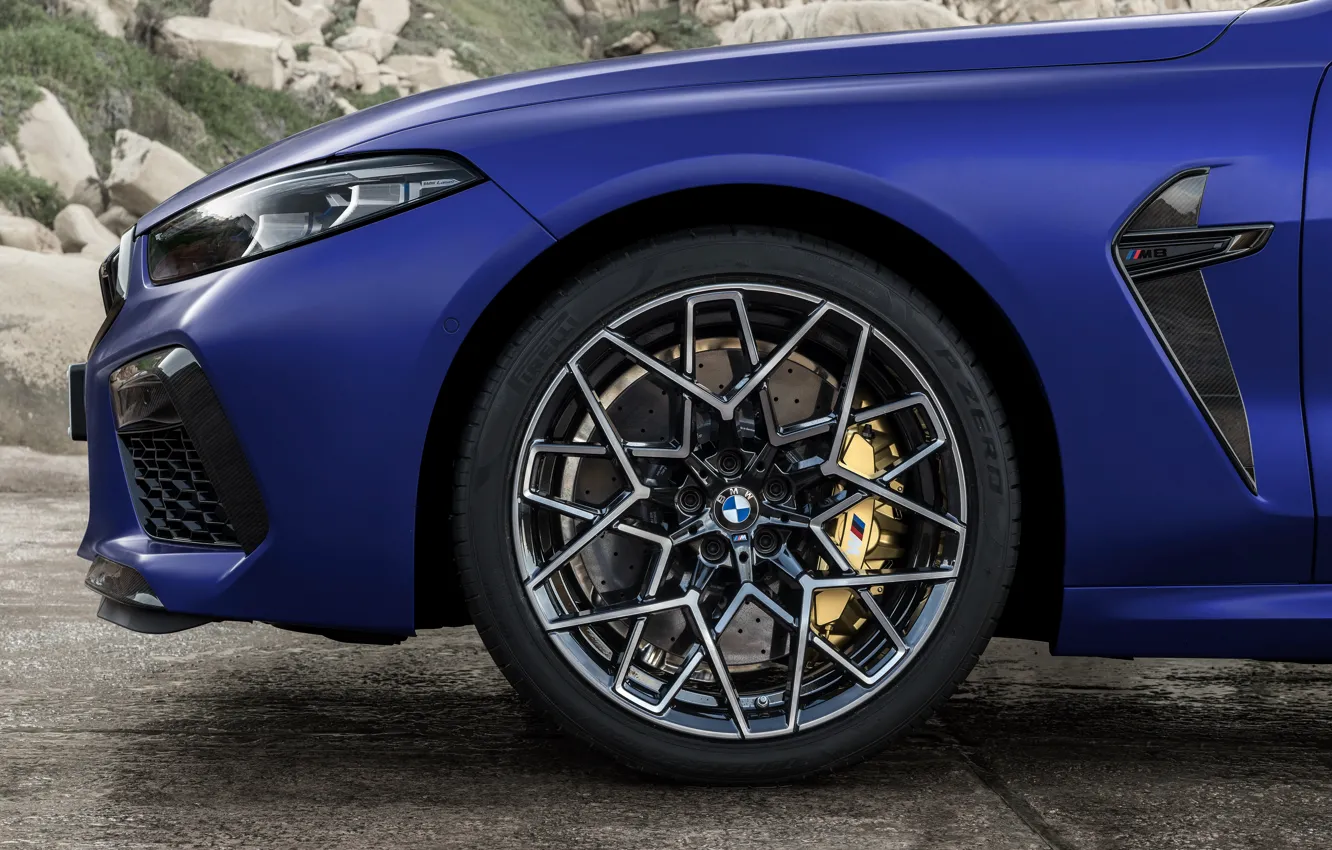 Photo wallpaper coupe, wheel, BMW, drives, 2019, BMW M8, M8, M8 Competition Coupe