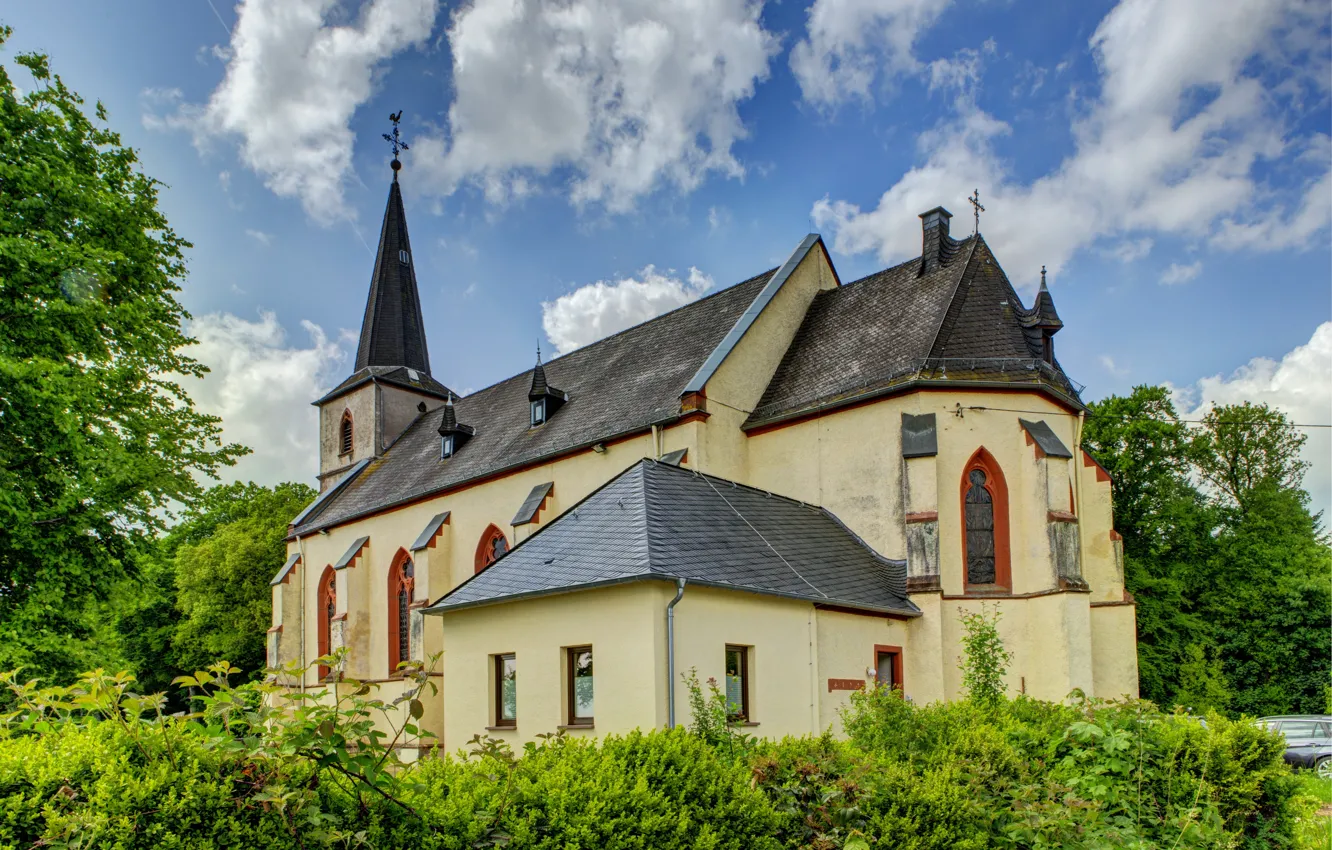 Photo wallpaper the city, Germany, Cathedral, temple, the monastery, Pantenburg