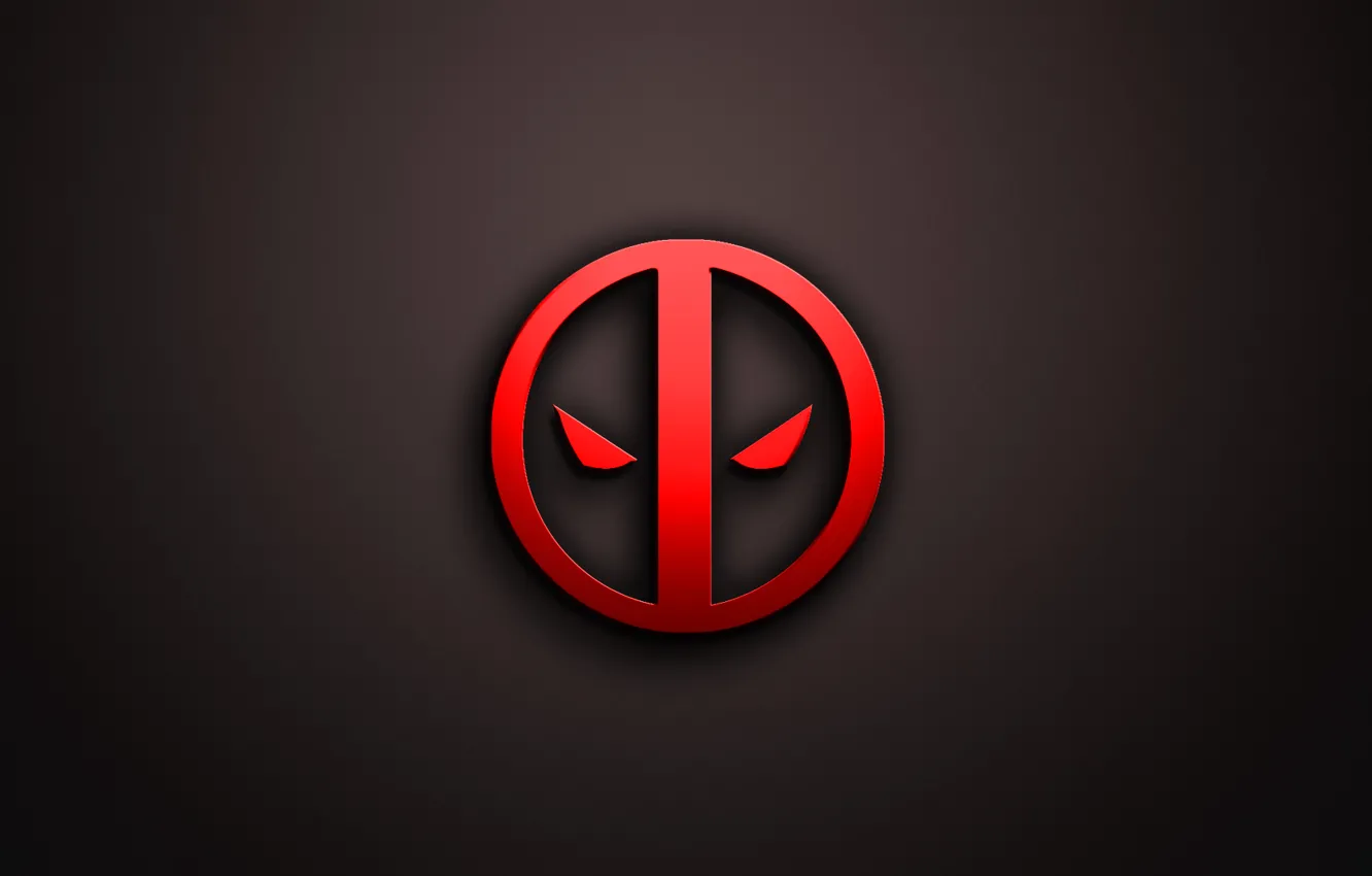 Photo wallpaper the game, minimalism, Deadpool