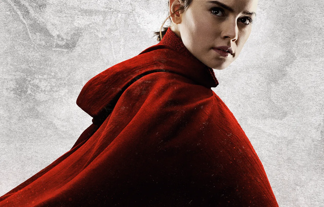 Photo wallpaper Star Wars, Rey, The Last Jedi