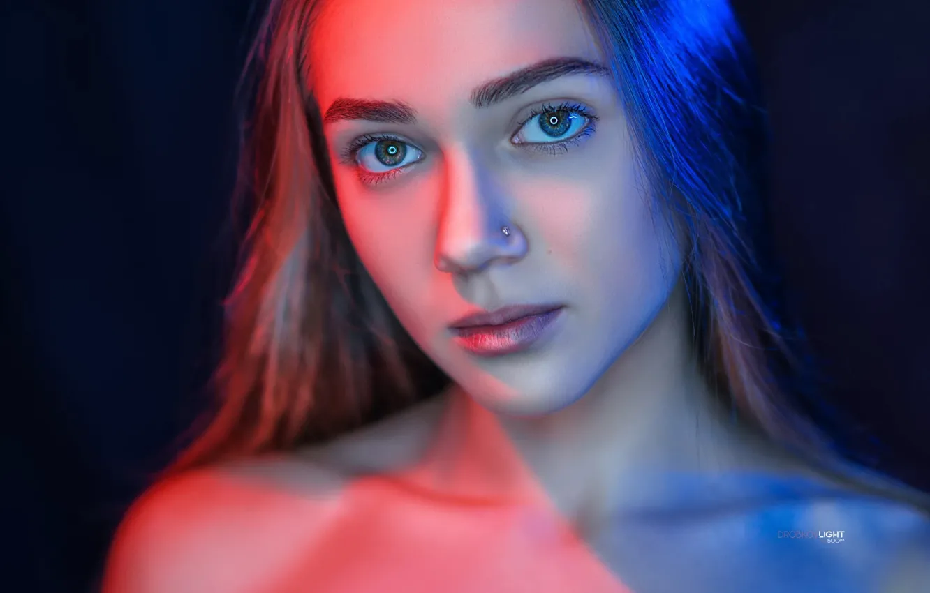 Photo wallpaper girl, portrait, Alexander Drobkov-Light, Angelica Zavarzin
