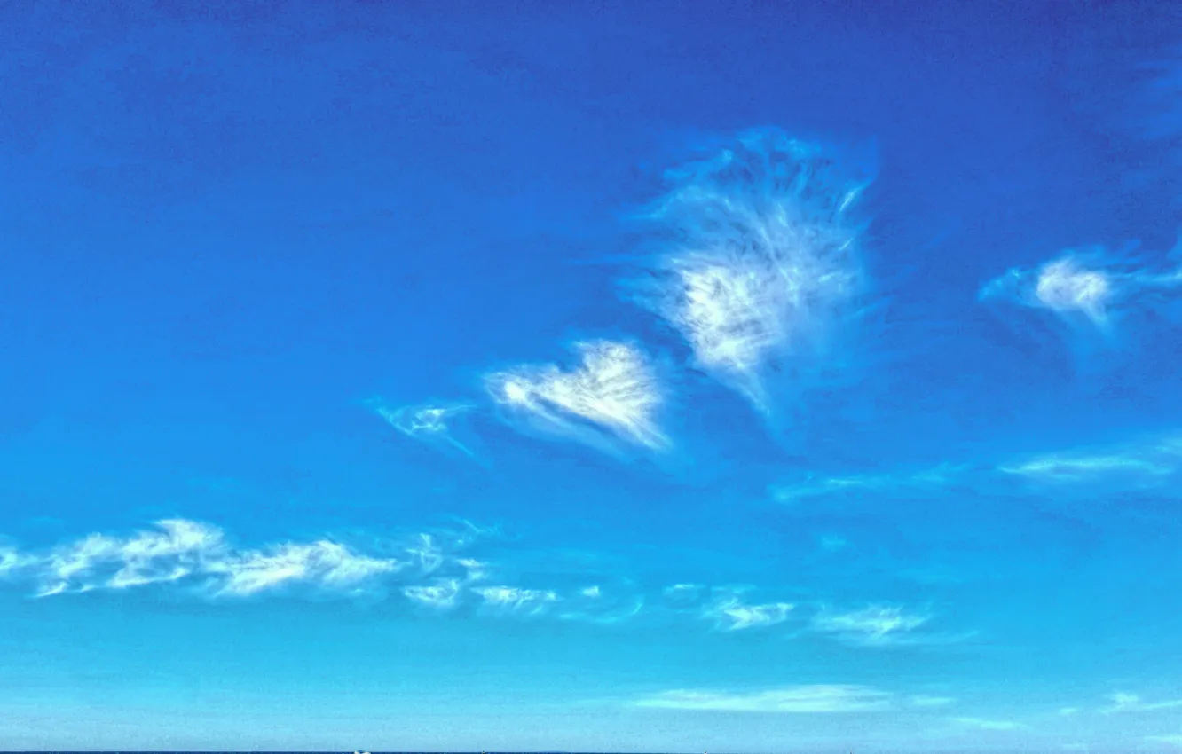 Photo wallpaper sea, the sky, clouds, Anapa