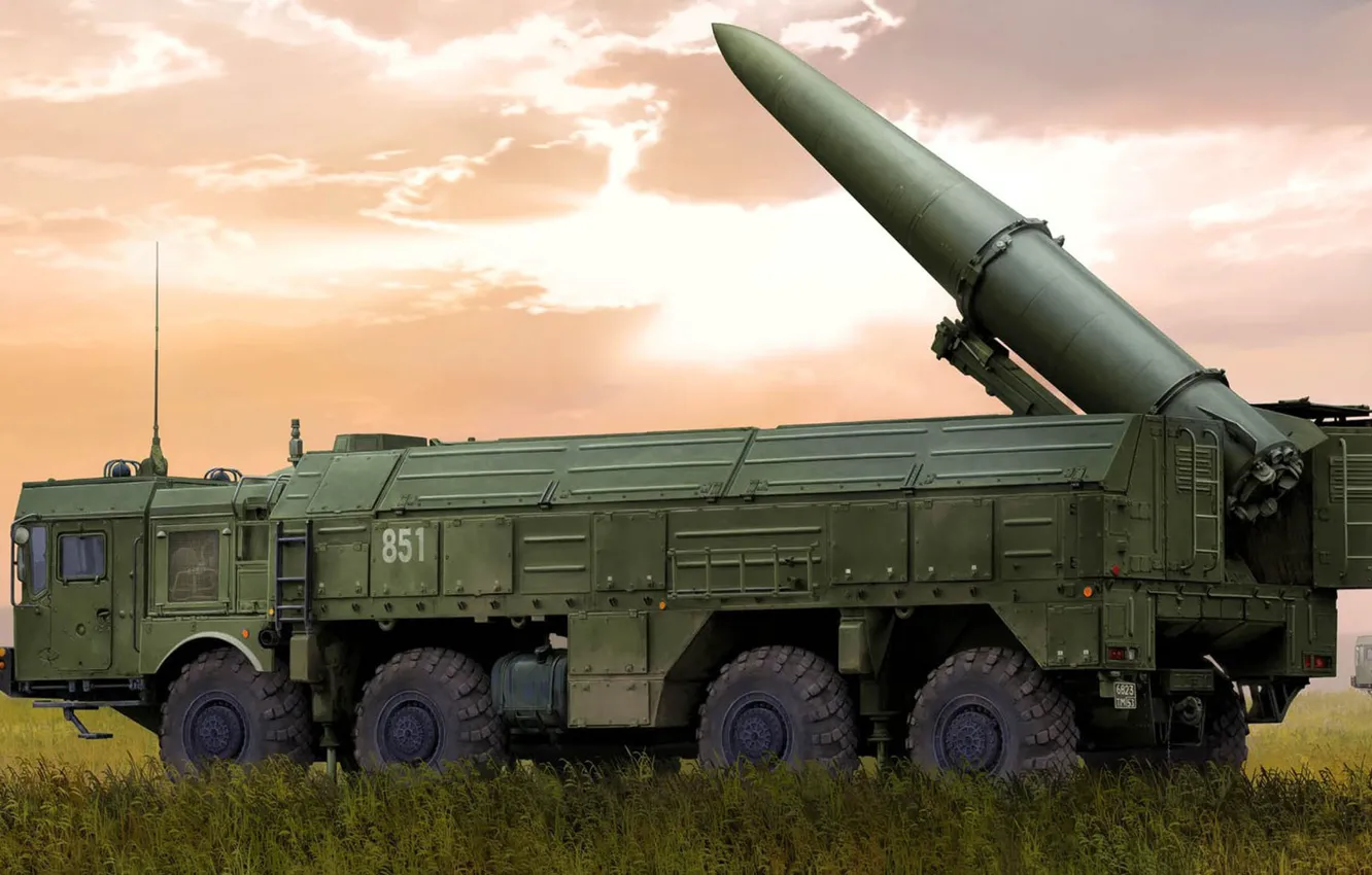 Photo wallpaper Russia, Vincent Wai, PTRC, missile system, Iskander, 9K720