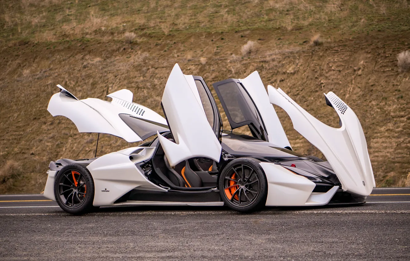 Photo wallpaper SSC, Shelby Super Cars, hypercar, Tuatara, SSC Tuatara Prototype