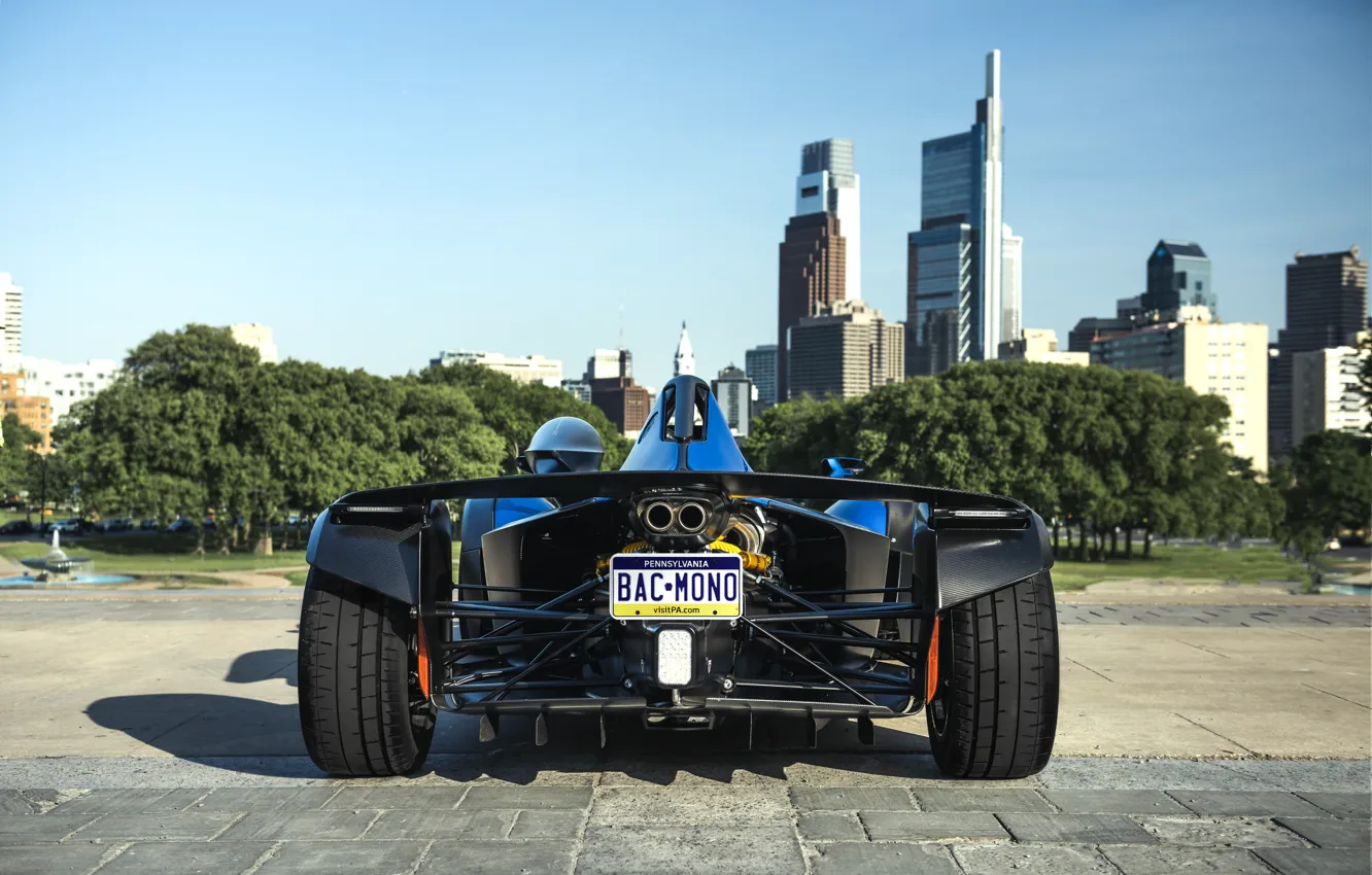 Photo wallpaper rear, BAC, Mono, BAC Mono R