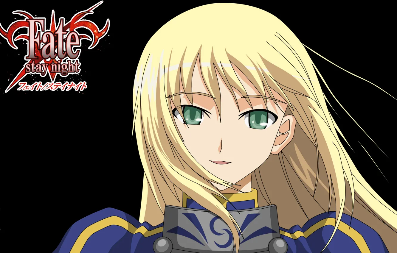 Photo wallpaper girl, portrait, art, blonde, the saber, Fate stay night, Fate / Stay Night